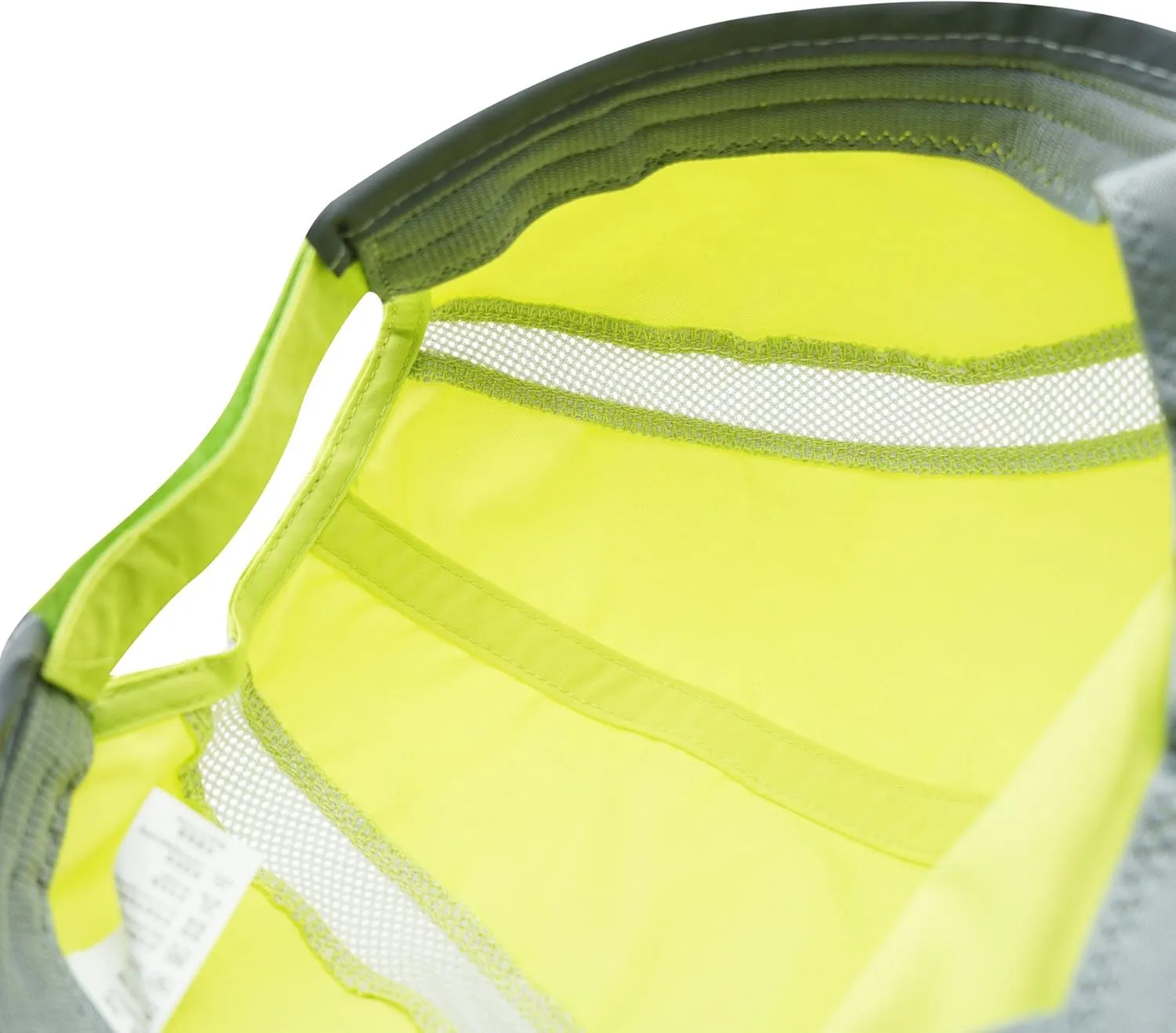 Connectyle Foldable Mesh Sports Cap with Reflective Stripe Breathable Sun Runner Cap