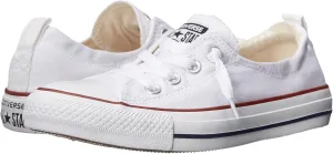 Converse Women Shoreline Slip on Sneaker Optical/White