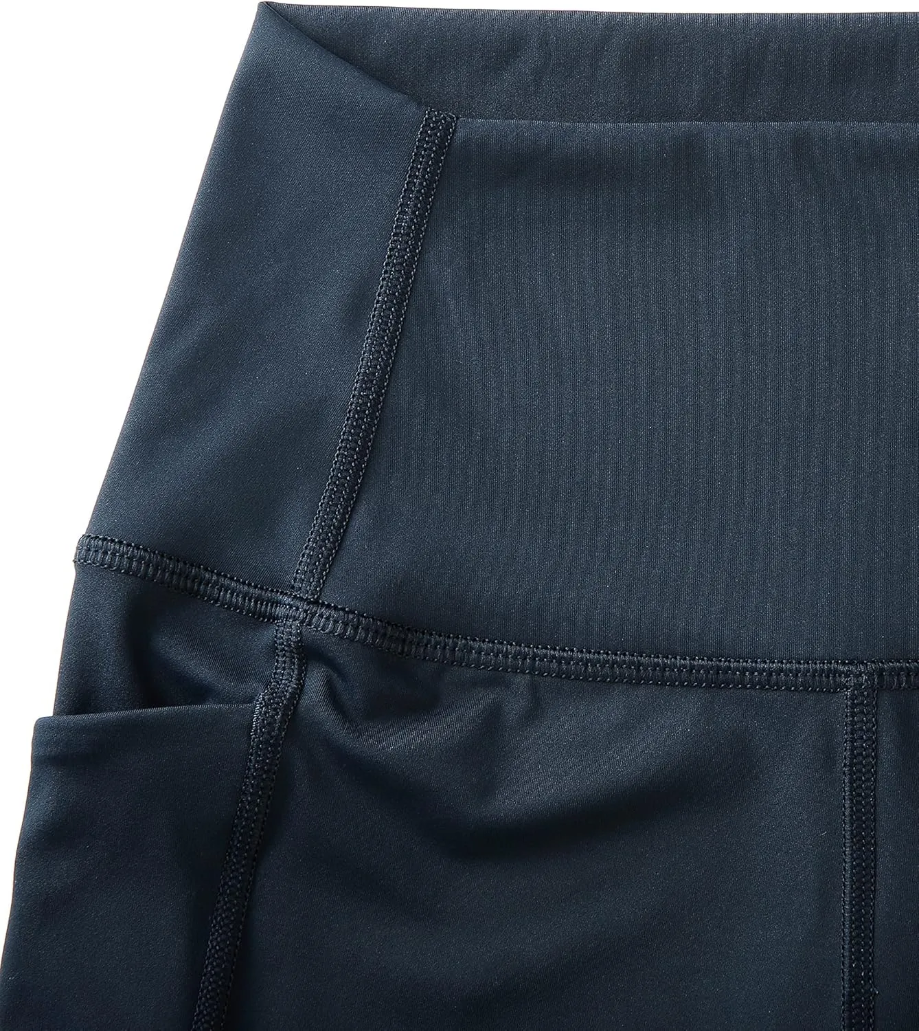 CRZ YOGA Women's Naked Feeling Biker Shorts with Pockets 5'' - High Waisted Yoga Gym Workout Spandex