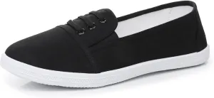 Cull4U Women's Chop-Chop Canvas Slip-On Sneaker