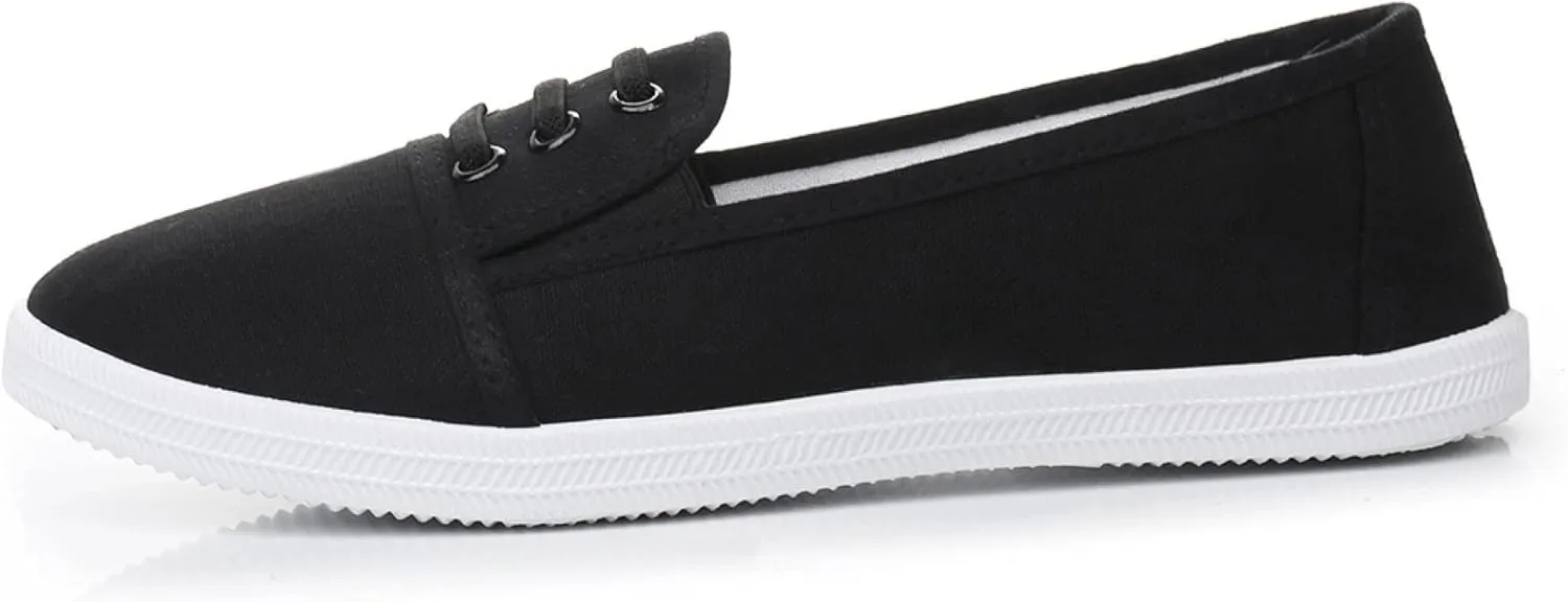 Cull4U Women's Chop-Chop Canvas Slip-On Sneaker