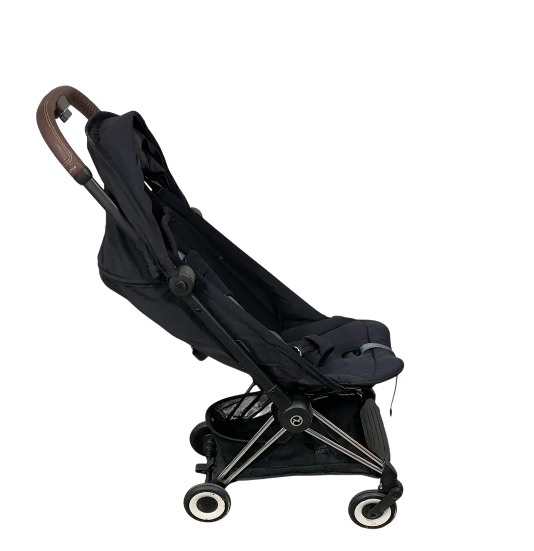 Cybex Coya Stroller, 2023, Chrome, Sepia Black