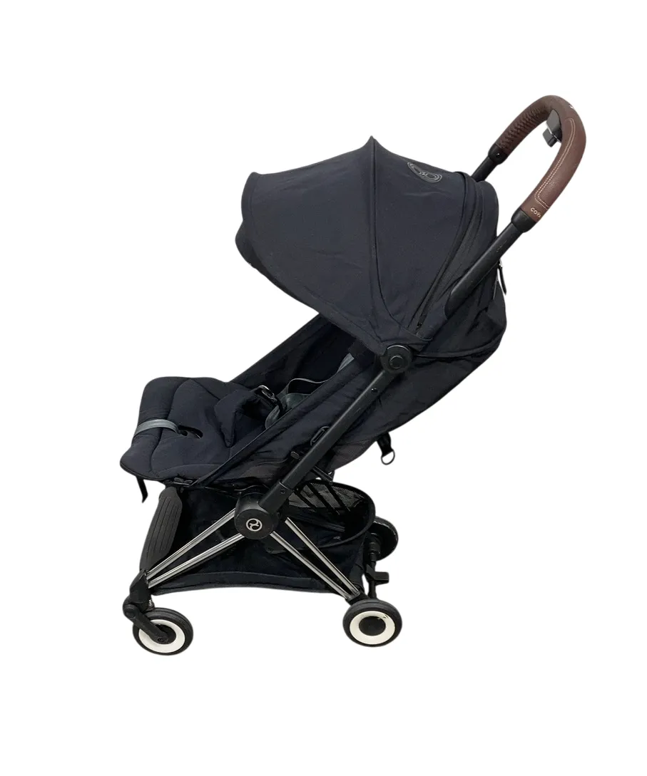 Cybex Coya Stroller, 2023, Chrome, Sepia Black