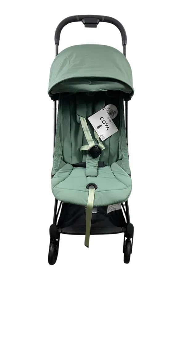 Cybex Coya Stroller, Leaf Green, Matte Black, 2024