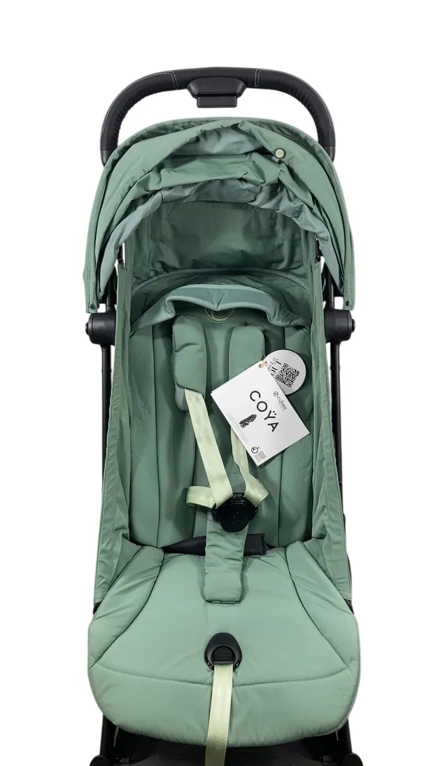 Cybex Coya Stroller, Leaf Green, Matte Black, 2024