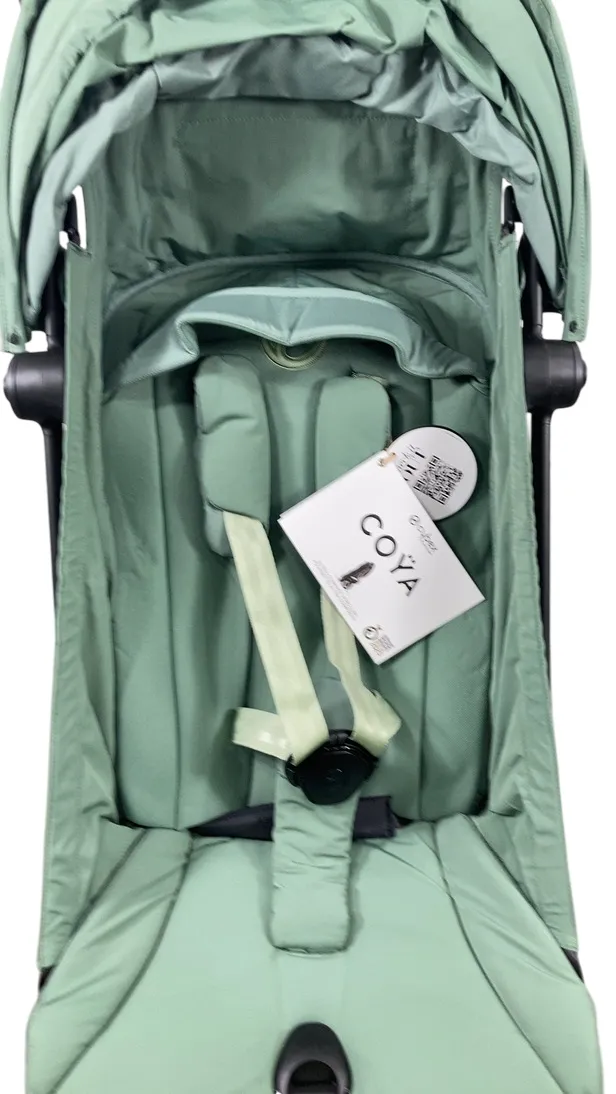 Cybex Coya Stroller, Leaf Green, Matte Black, 2024