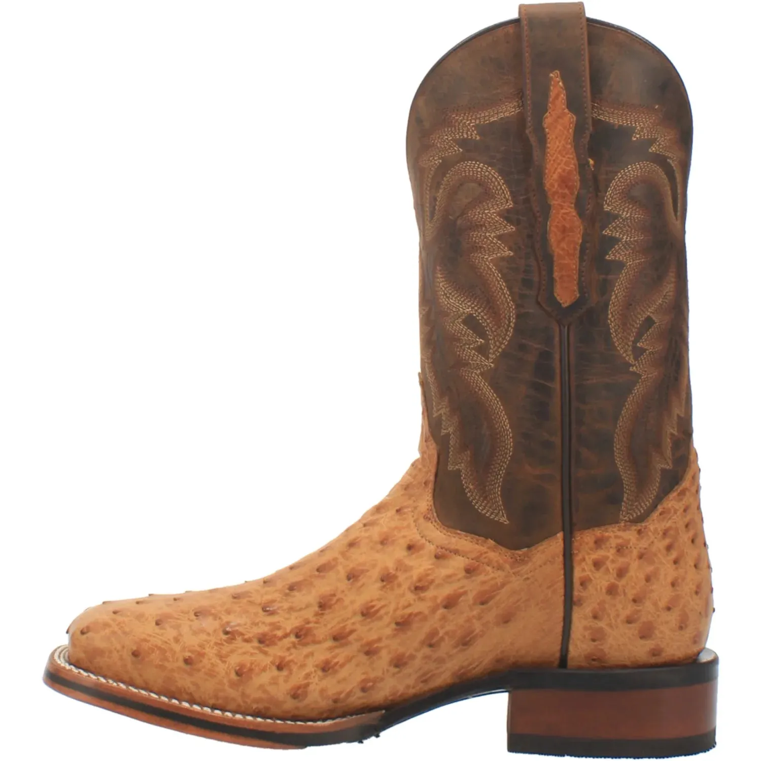 DAN POST KERSHAW FULL QUILL OSTRICH BOOT