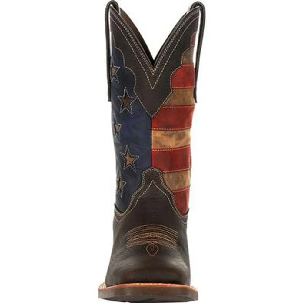 DDB0303 Durango Men's Pro Vintage Flag Western Cowboy Boot