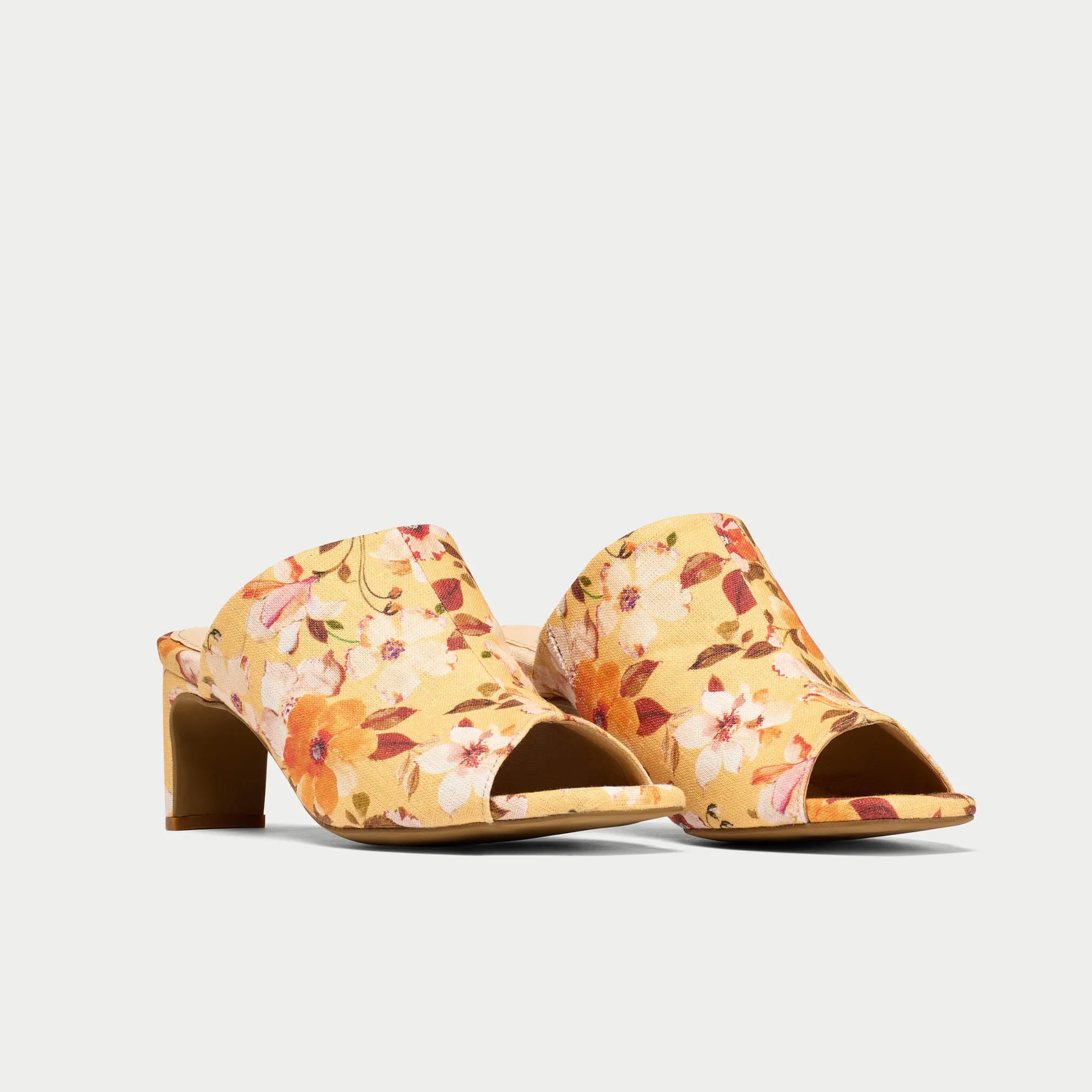 Debbie - Yellow floral