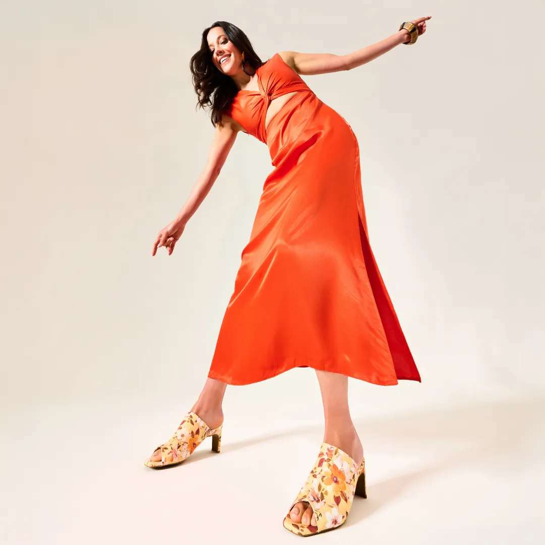 Debbie - Yellow floral