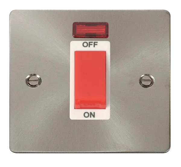 Define 1 Gang 45A DP Switch   Neon