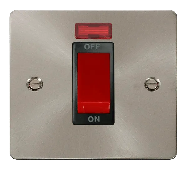 Define 1 Gang 45A DP Switch   Neon