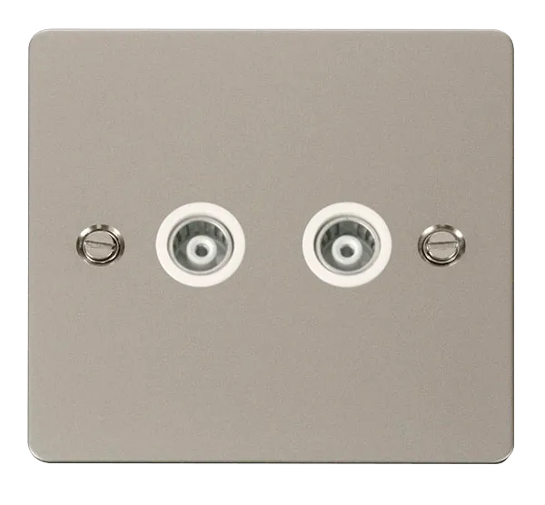 Define 2 Gang Isolated Coaxial Socket