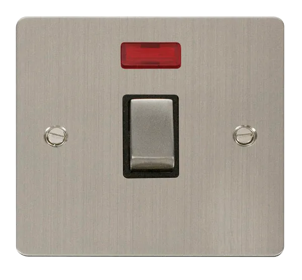 Define Ingot 20A 1 Gang DP Switch    Neon