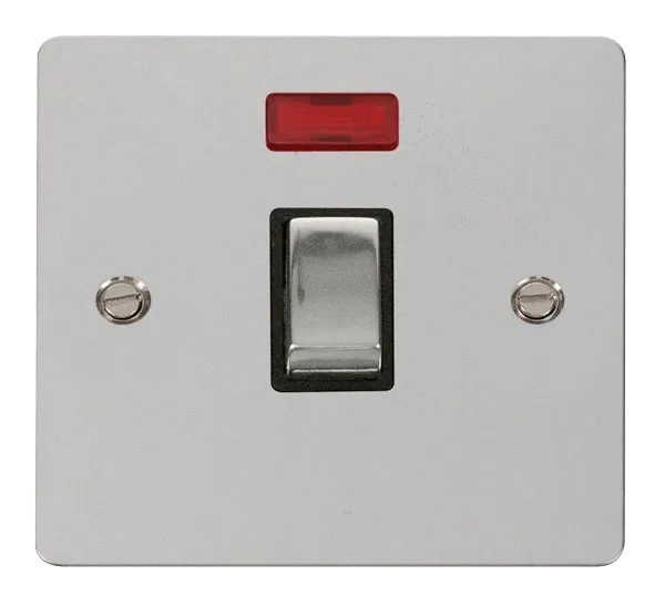 Define Ingot 20A 1 Gang DP Switch    Neon