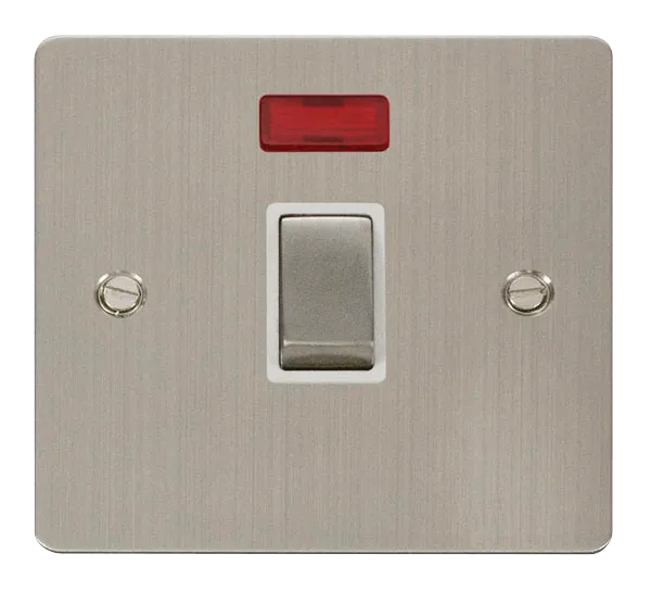 Define Ingot 20A 1 Gang DP Switch    Neon