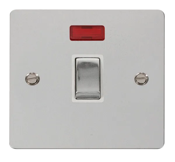 Define Ingot 20A 1 Gang DP Switch    Neon