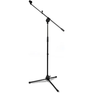 Desktop Microphone Stand, Removable 2 Stages, Rotate the Microphone Stand, For Meetings, Seminars, Live Speeches (Color: Black, Size: 1-2.5m)