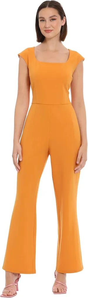Donna Morgan womens Sleek Style Jumpsuit Office Workwear Event Guest of