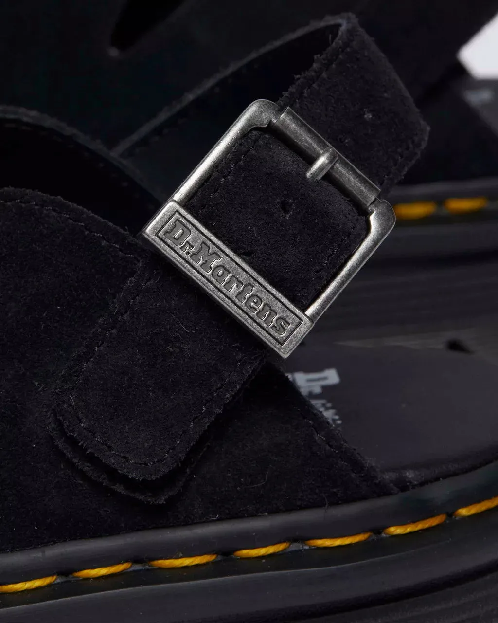 Dr. Martens, Zebzag Mule Black Eh Suede