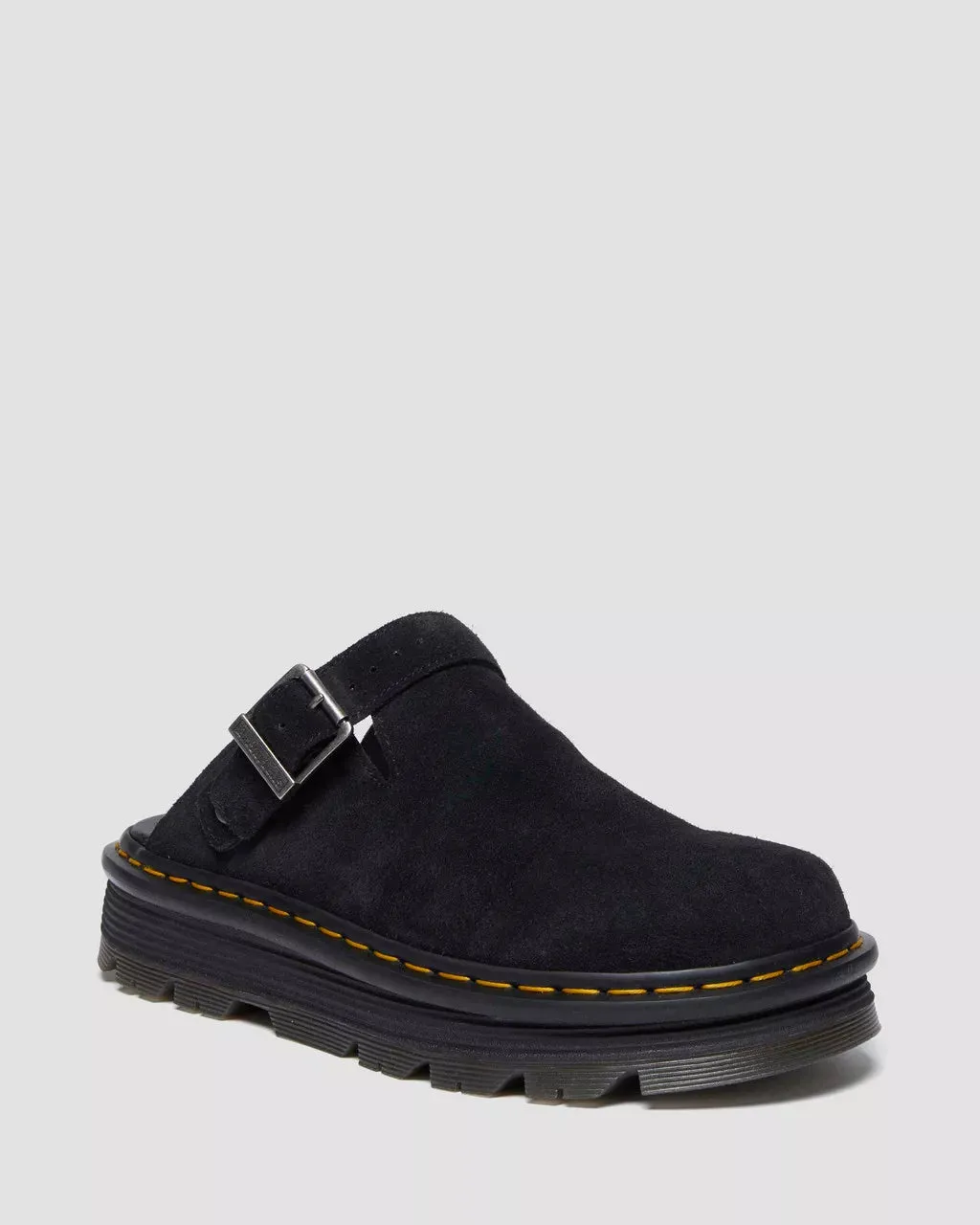 Dr. Martens, Zebzag Mule Black Eh Suede