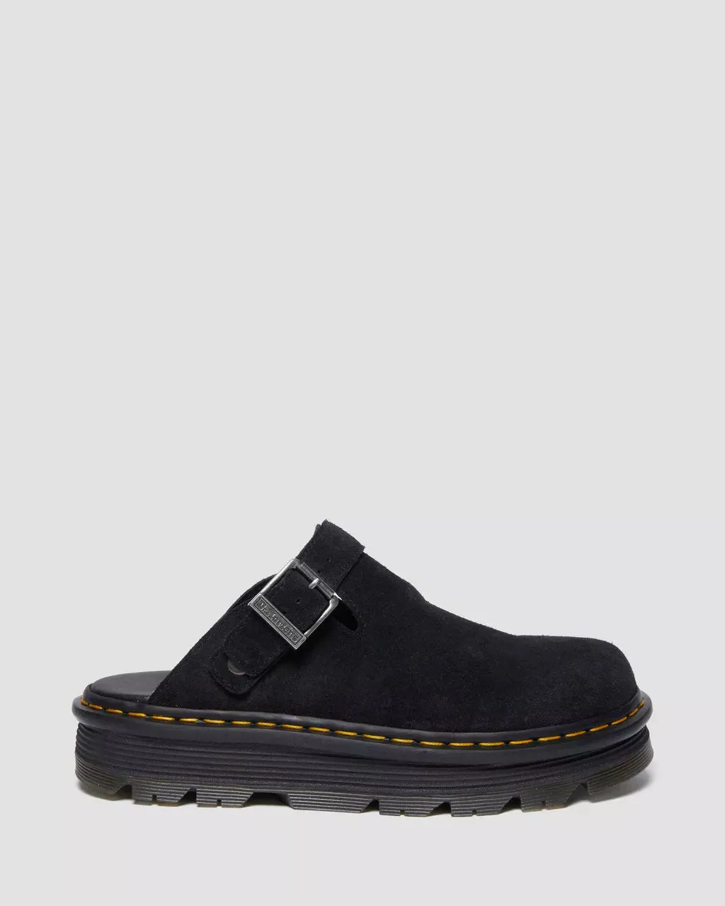 Dr. Martens, Zebzag Mule Black Eh Suede