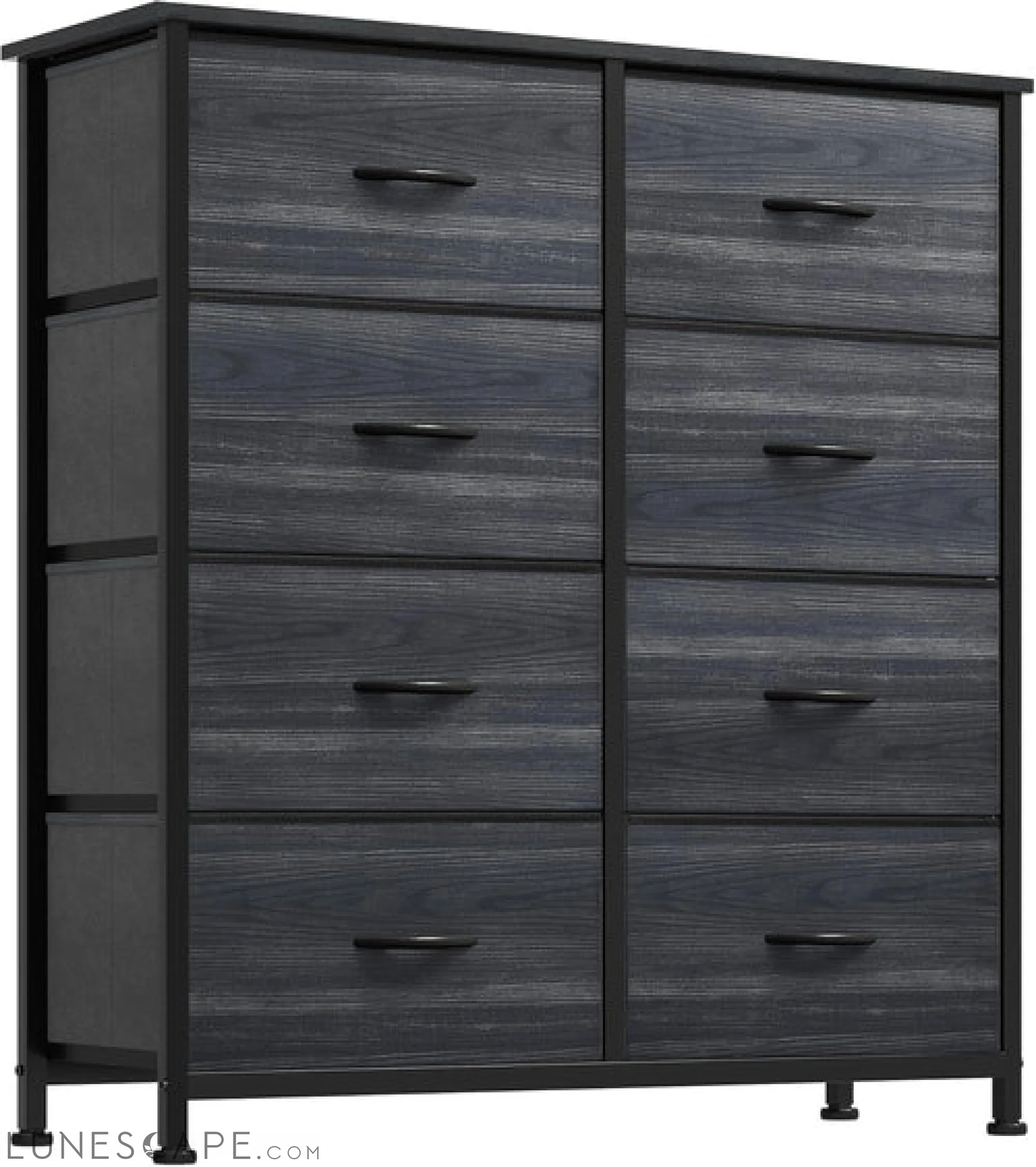 Dresser with 8 Drawers - Fabric Storage Tower, Organizer Unit for