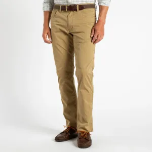 Duck Head Shoreline Five-Pocket: Dark Khaki