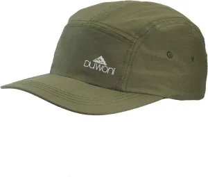 DUWONI Camp Hat,5 Panel Performance Running Hat,Lightweight 5 Panel Cap with Snap Closure UPF Sun Protection for Cycling, Running, Hiking,Fly Fishing, CANOENING, Green Od