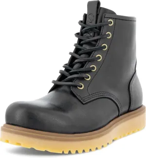 ECCO Men's Staker Plain Toe Tie Fashion Boot