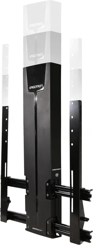 Ergotron – Glide Wall Mount HD, VESA TV Wall Mount – for Heavy Monitors or TVs Up to 55 Inches, 20 to 40 lbs – Black