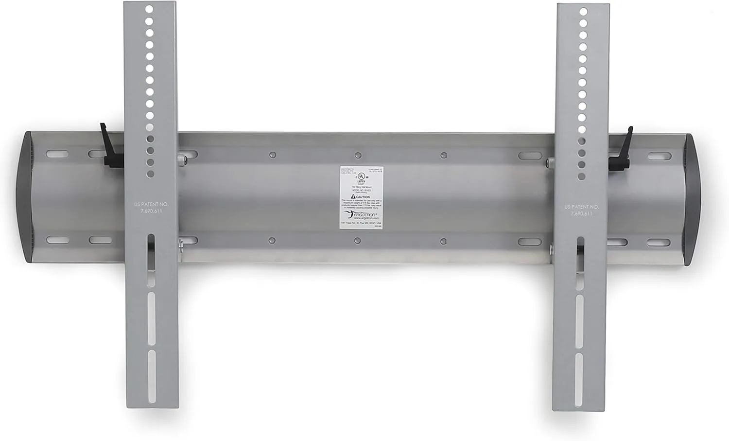 Ergotron – TM Tilting Wall Mount XL, VESA TV Wall Mount – for Heavy Monitors or TVs Greater Than 42 Inches, 0 to 175 lbs, VESA Width Up to 800 mm – Silver