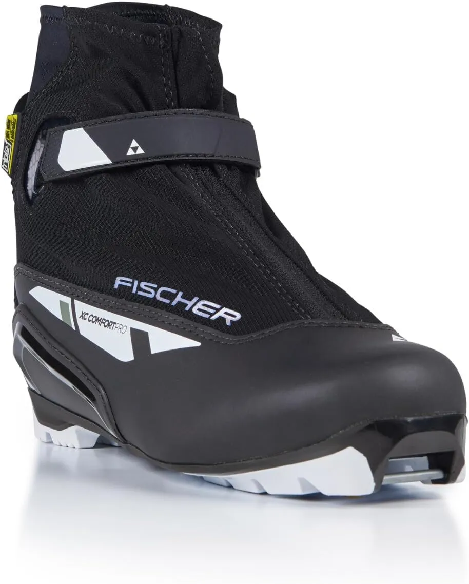 Fischer Men's XC Comfort Pro Adult Warm Lightweight Durable Stable Non Slip Sport Nordic Fitness Ski Boots