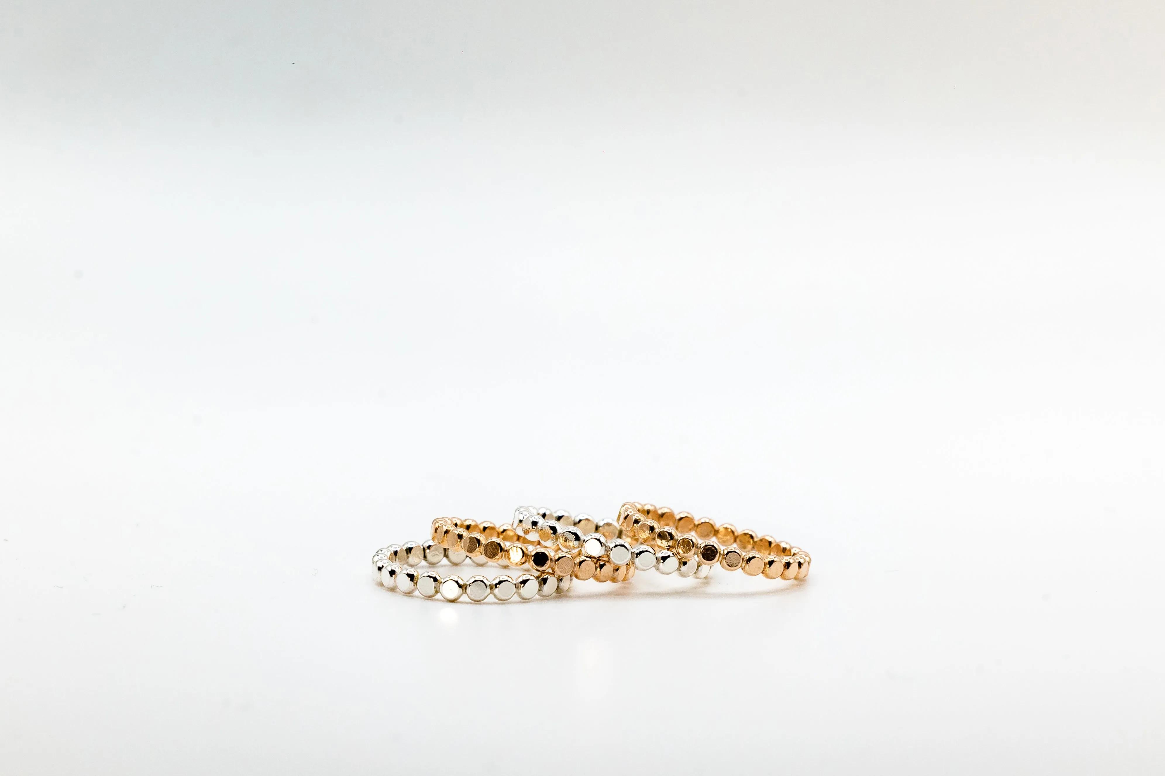 Flat bead ring