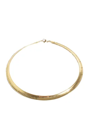 FLAT SNAKE CHAIN NECKLACE