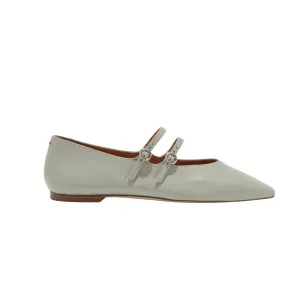 Franny Leather Flats Cloud