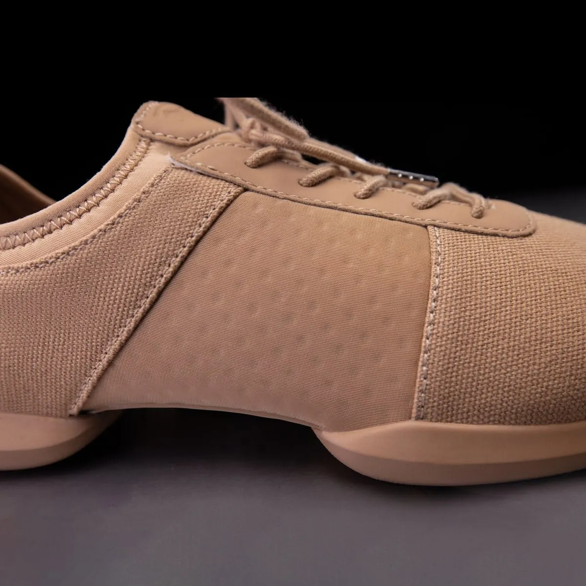 Fuego Sneakers Latte Lightweight Split-Sole Dance Shoes
