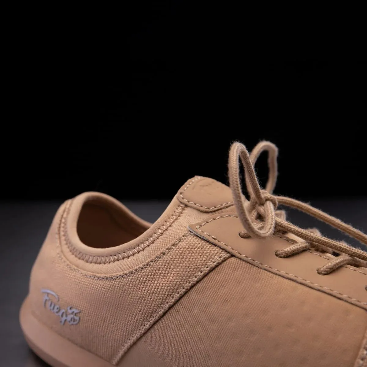 Fuego Sneakers Latte Lightweight Split-Sole Dance Shoes