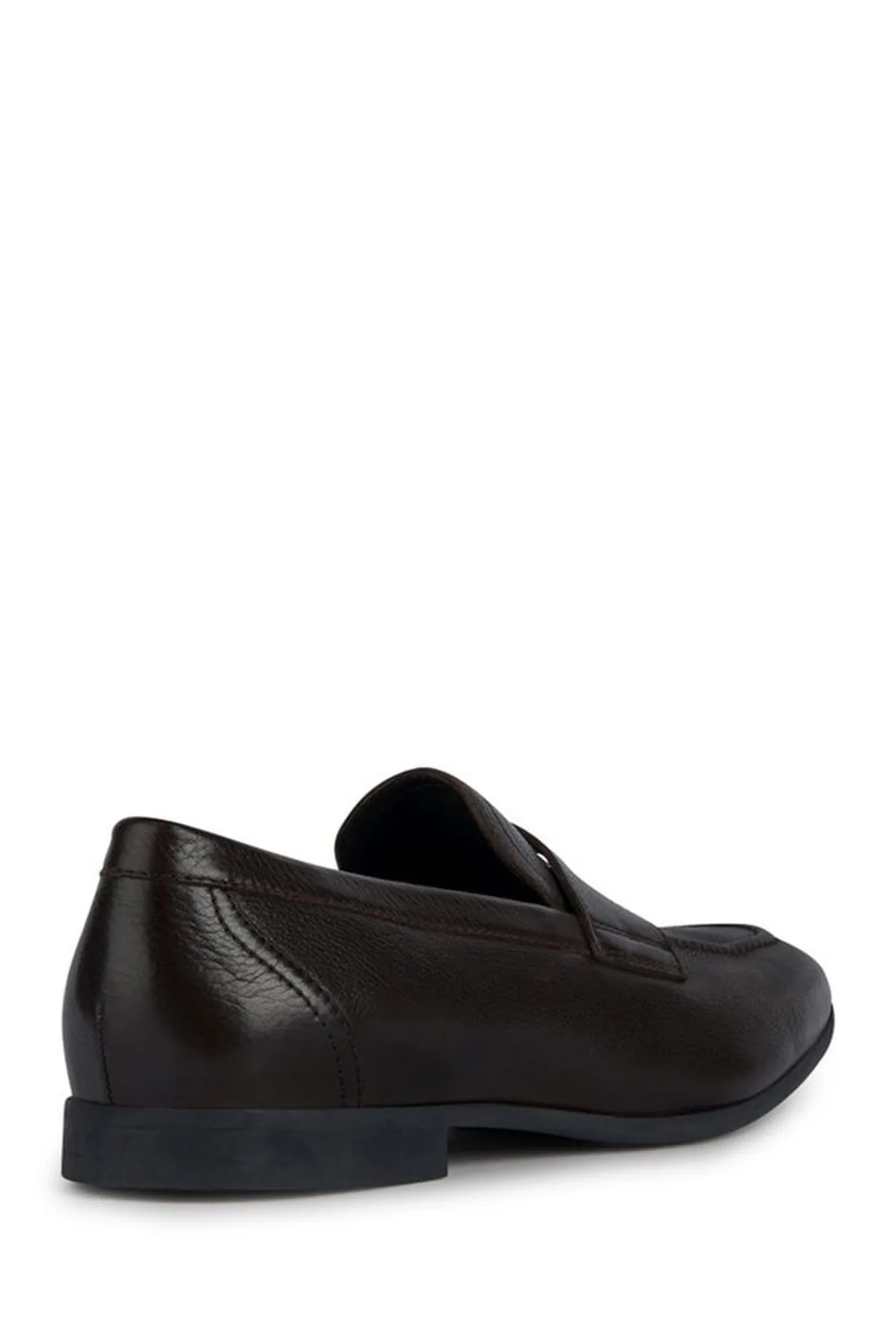 Geox Erkek Kahverengi Sapienza Deri Loafer