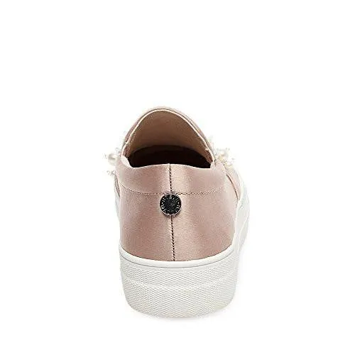 Glamour Fashion Sneaker Blush Satin 10 M Us