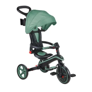 Globber EXPLORER Trike 4in1 FOLDABLE - Olive V572-732-104-2-AUS