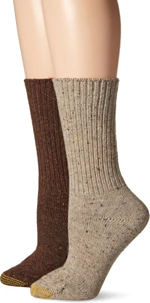 Gold Toe Women's Crossroads Boot Crew 2 Pack