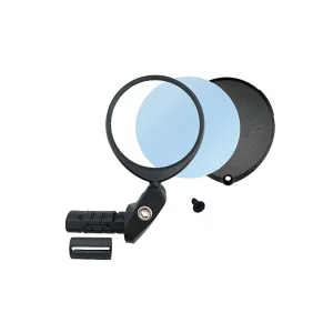 Hafny Bar-end Mirror With 62MM Replaceable Lens - Left/right Interchangeable