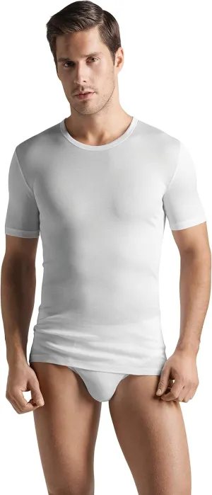 Hanro Men's Cotton Pure Tee Shirt