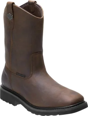 HARLEY-DAVIDSON FOOTWEAR Men's Altman Waterproof Leather Motorcycle Western Casual Boot