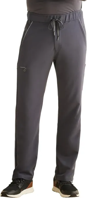 Healing Hands Men's Scrub Pant Nash Pant with 6 Pockets, Moisture Wicking, 360° Stretch & Recycled Poly HH101