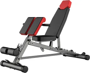 Hyper Roman Flat for Back Decline Bench Body Chair, Adjustable Incline Bench, Bench, FID Ab Weight – Extension, Bench Sit Full Multi-Functional Knowledgeable staff Workout Long-lasting All-In-One up