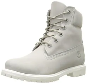 Icon 6 Inch Prem Boot Light Grey Nubuckwhite Outsole 10 W Us