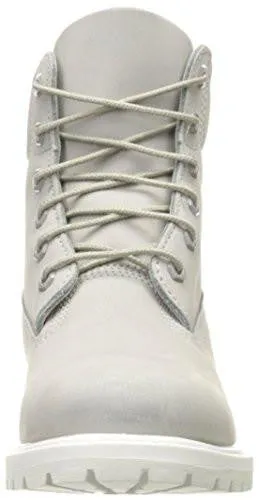 Icon 6 Inch Prem Boot Light Grey Nubuckwhite Outsole 10 W Us