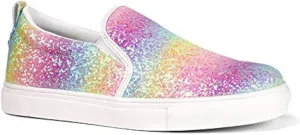 J. Adams Glimmer Sneakers for Women - Casual Glam Slip On Walking Shoes